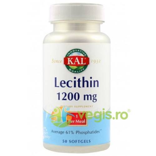 Lecithin (lecitina) 1200mg 50cps