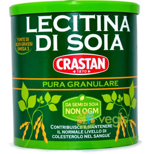 Sanovita Lecitina soia cutie granule 250g