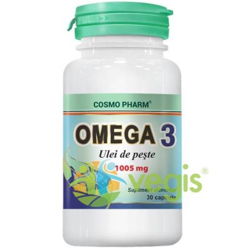 Cosmopharm Omega 3 ulei de peste 30cps