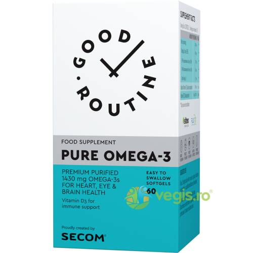 Pure omega-3 60cps moi