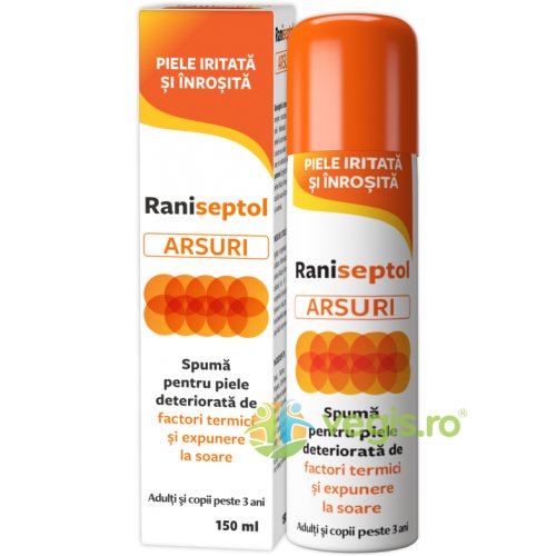 Raniseptol pentru arsuri spuma spray 150ml