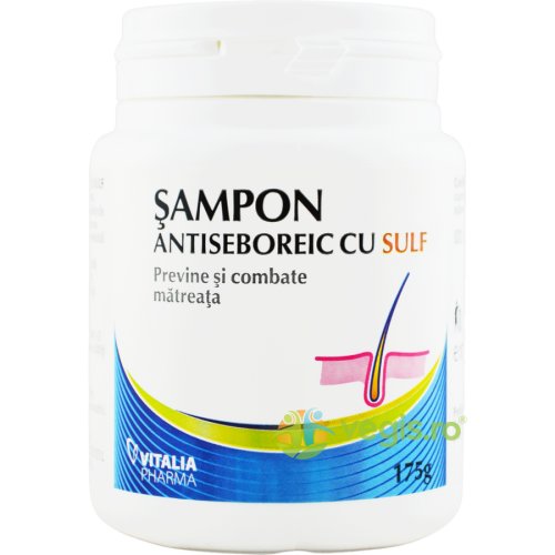 Vitalia pharma Sampon antiseboreic cu sulf 175g