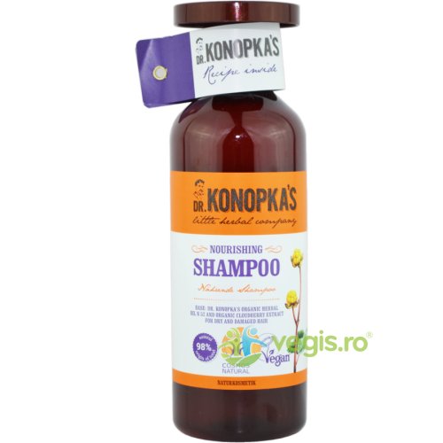 Dr. konopkas Sampon nutritiv pentru par uscat si deteriorat cu extract de mur pitic 500ml
