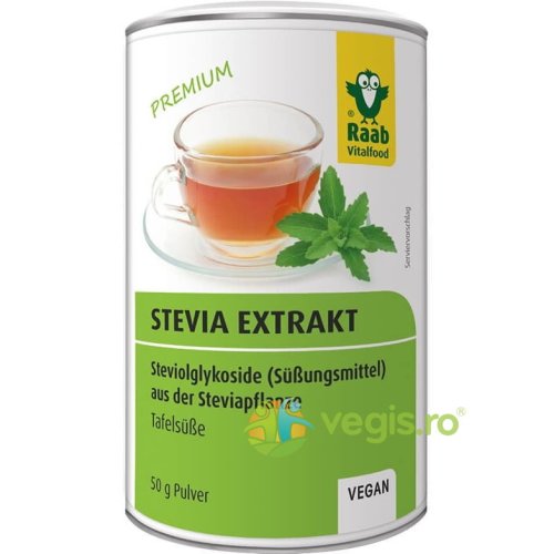 Stevia pulbere extract solubil 50g