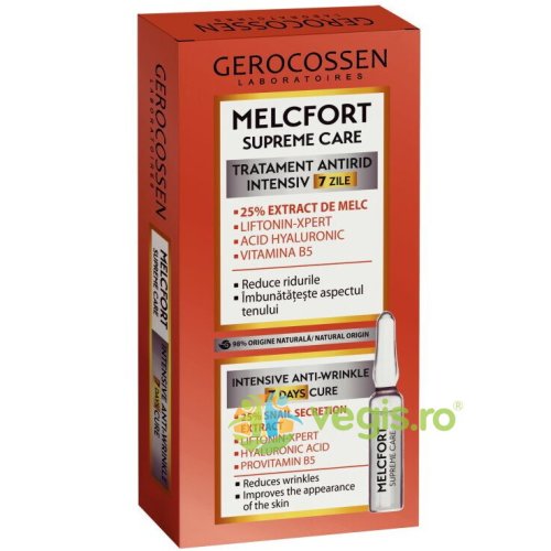 Tratament antirid melcfort supreme 7 fiole x 2ml