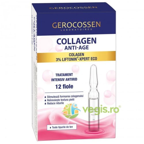 Gerocossen Tratament intensiv antirid collagen 12 fiole x 2ml
