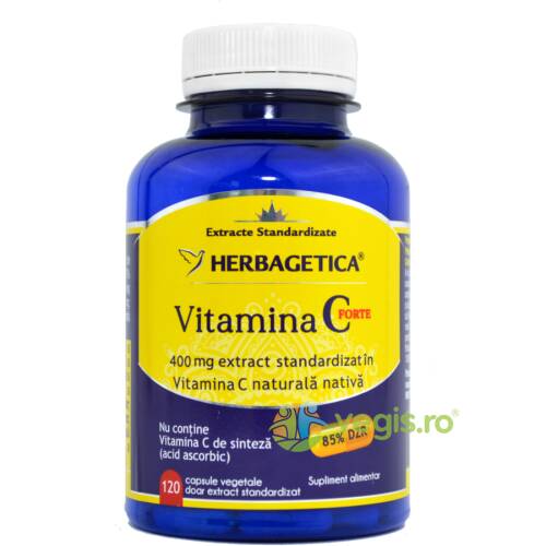 Vitamina c forte 400mg 120cps
