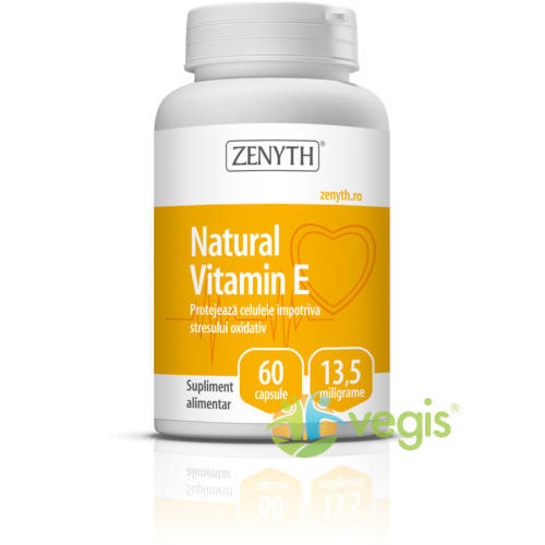 Vitamina e naturala 13.5mg 60cps