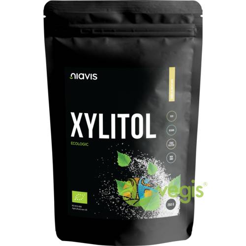 Niavis Xylitol (xilitol) pulbere (pudra) ecologica/bio 250g