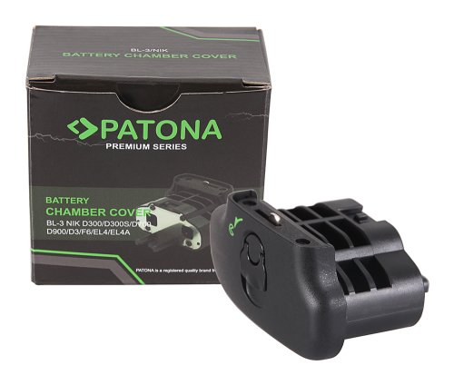 Battery cover patona bl-3 pentru grip-ul mb-d10 mb-d40 compatibil cu nikon d300 d300s d700 f6 d3 el4 el4a- 1492