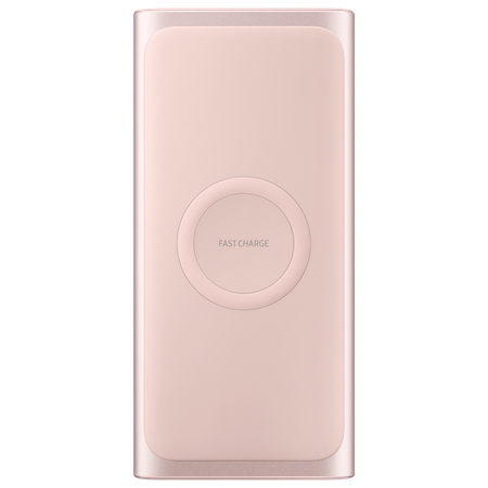 Baterie portabila wireless samsung eb-u1200cpegww 10000 mah usb-c pink
