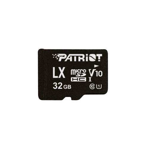Card de memorie patriot lx series micro sdhc 32gb clasa 10 v10 uhs-i