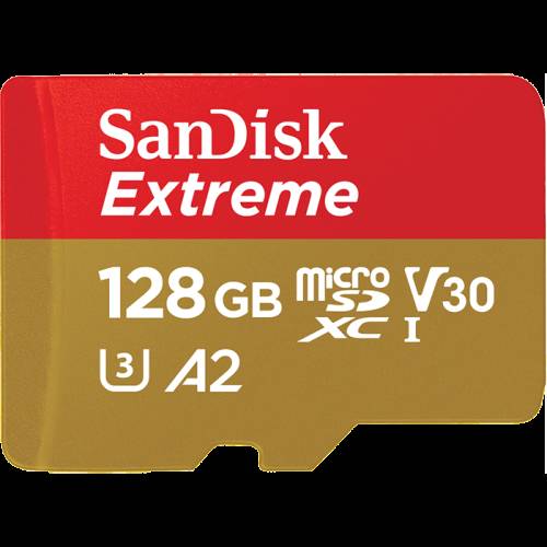 Card de memorie sandisk extreme micro sdxc 128gb
