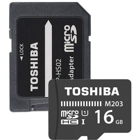 Card de memorie toshiba m203 micro sdhc 16gb