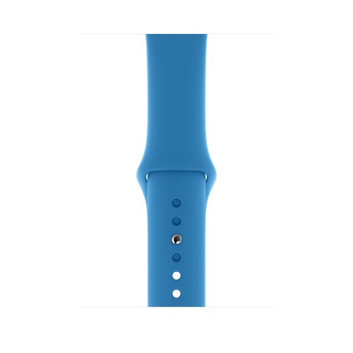 Curea smartwatch apple pentru apple watch 42/44mm surf blue sport - regular