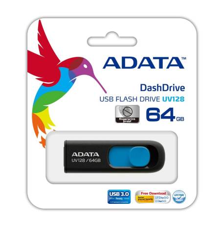 Flash drive a-data uv128 64gb usb 3.0