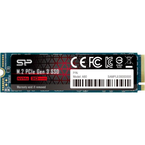 Hard disk ssd silicon power p34a80 1tb m.2 2280