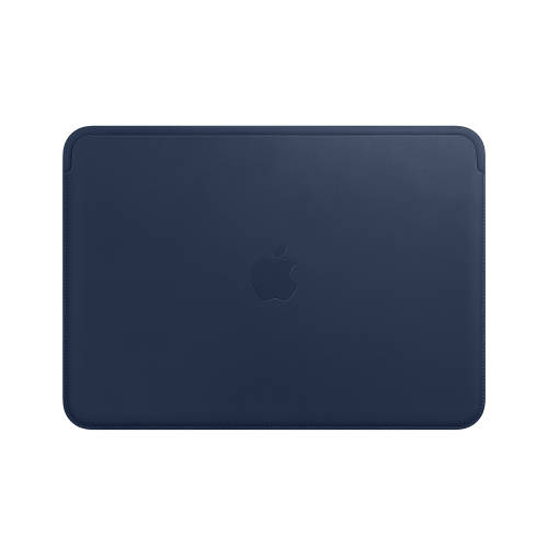 Husa apple leather sleeve mqg02zm/a pentru macbook 12 albastru