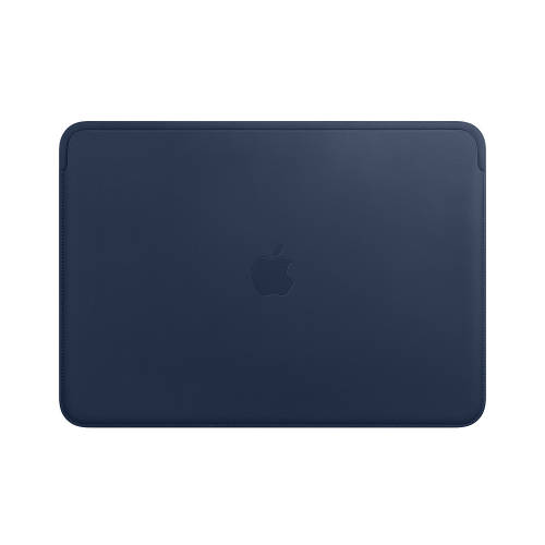 Husa apple leather sleeve mrql2zm/a pentru macbook pro 13 albastru