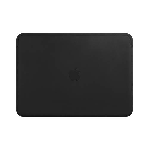 Husa apple leather sleeve mteh2zm/a pentru macbook pro 13 negru