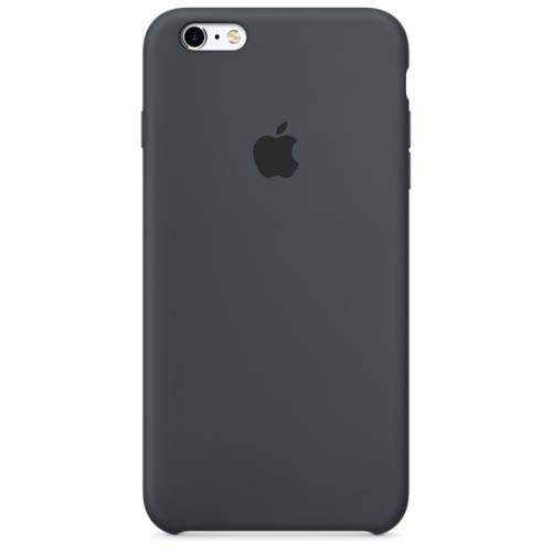 Husa apple silicone case pentru iphone 6s negru charcoal