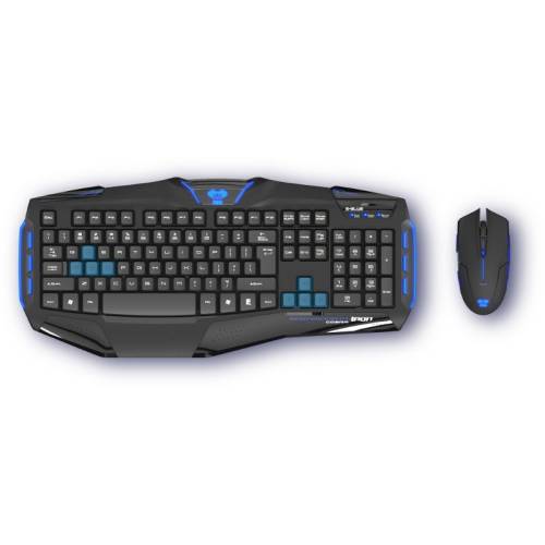 Kit tastatura & mouse e-blue cobra reinforcement - iron professional