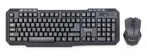 Kit tastatura & mouse gembird wireless kbs-wm-02 us layout black