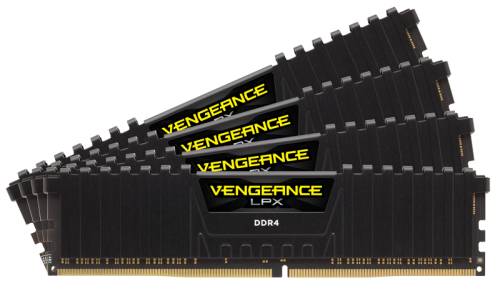 Memorie desktop corsair vengeance lpx 32gb (4 x 8gb) ddr4 3000mhz black