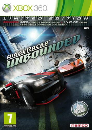Ridge racer unbounded limited edition xb360