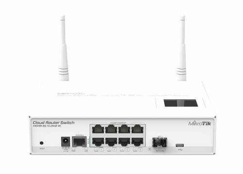 Router mikrotik crs109-8g-1s-2hnd-in 8x1000mbps-rj45 1xsfp wifi: 802.11n