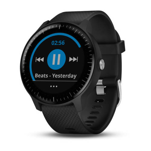 Smartwatch garmin vivoactive 3 music (black with stainless hardware)