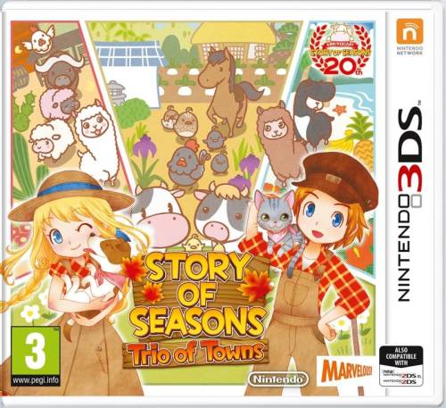 Story of seasons: trio of towns - 3ds