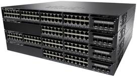 Switch Cisco catalyst 3650 cu management fara poe 48x1000mbps-rj45 + 4xsfp