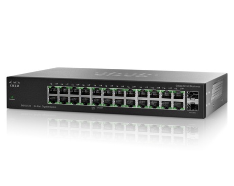 Switch cisco sg112-24 compact 24x1000mbps-rj45 2xmini-gbic