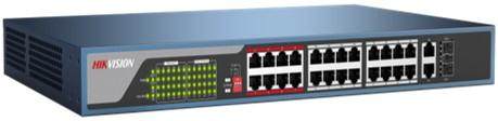 Switch hikvision ds-3e0326p-e fara management cu poe 24x100mbps-rj45
