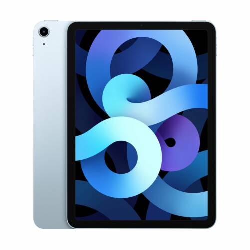 Tableta apple ipad air 4 (2020) 256gb flash 4gb ram wi-fi + 4g sky blue