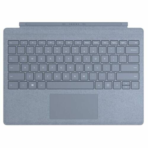 Tastatura microsoft signature type cover pentru surface pro ice blue