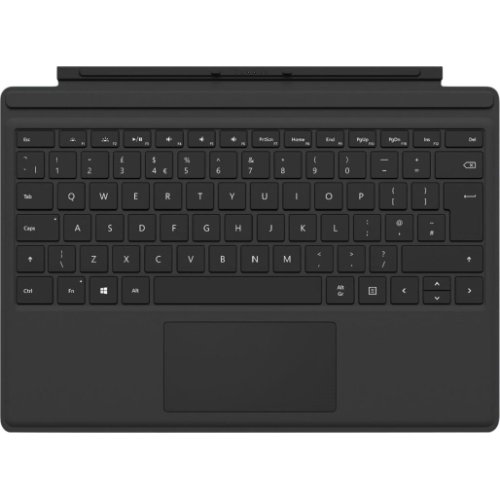 Tastatura microsoft type cover fmm-00013 pentru surface pro black