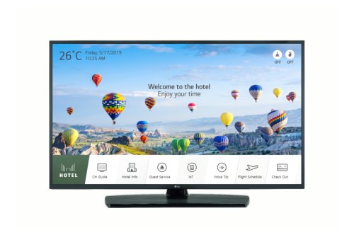 Televizor led lg smart tv 43ut661h 109cm 4k ultra hd mod hotel negru