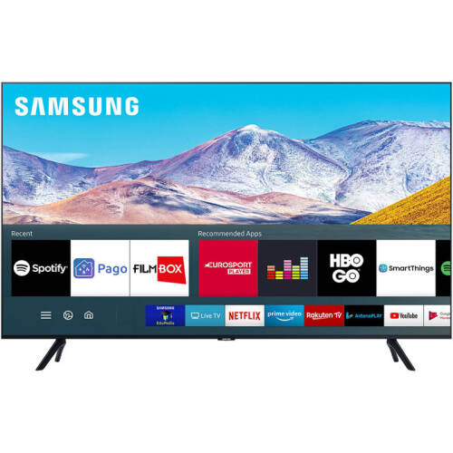 Televizor led samsung smart tv ue65tu8072u 163cm 4k uhd hdr negru