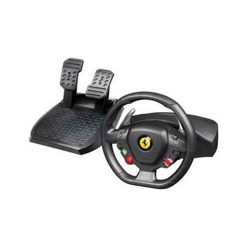 2k Games Volan thrustmaster ferrari f458 italia steering wheel & pedals xbox 360 / pc