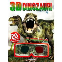 3d dinozauri. cu ochelari 3d, editura girasol