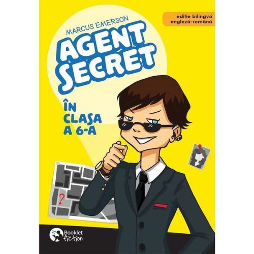 Agent secret in clasa 6 - marcus emerson, editura booklet