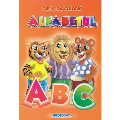 Alfabetul- carte de colorat a5, editura eurobookids