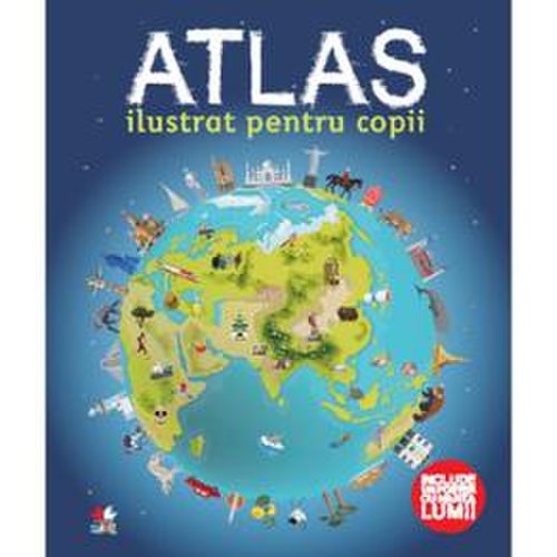 Atlas ilustrat pentru copii, editura litera