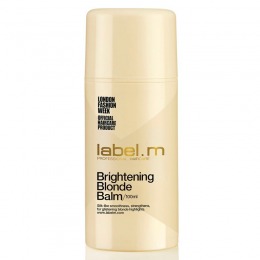Balsam leave in pentru par blond - label.m brightening blonde balm 100 ml