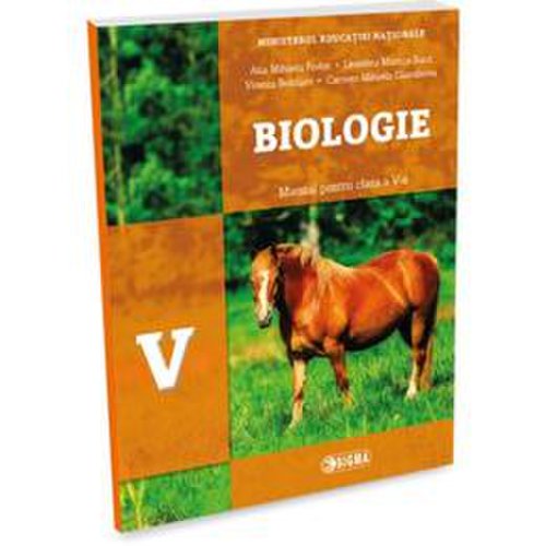Biologie - clasa 5 - manual + cd - atia mihaela fodor, leontina monica suna, editura sigma
