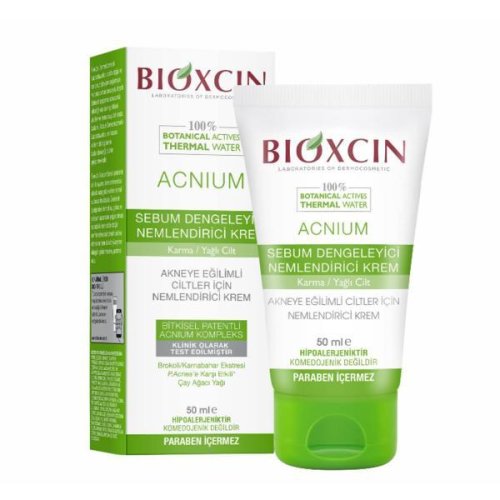 Bioxcin acnium crema tratament anti-acnee   cosuri 50 ml