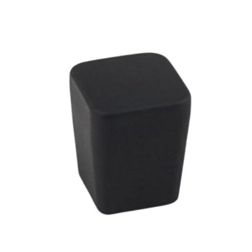 Buton pentru mobila leta, finisaj negru mat cb, 25 mm