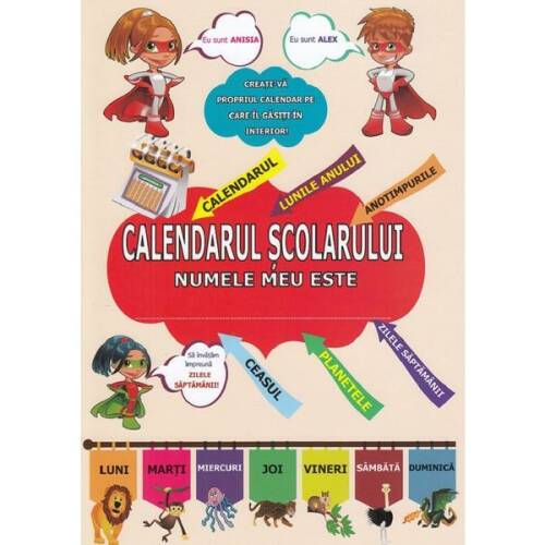 Calendarul scolarului, editura carta atlas